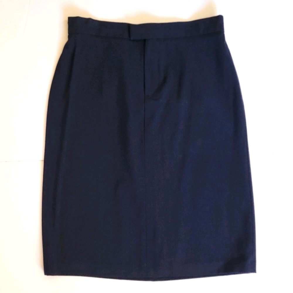 NWOT navy pencil skirt